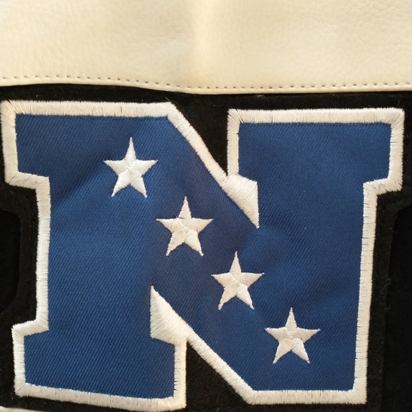 NFL Carolina Panthers Suede Leather Jacket - Picture 6 of 8